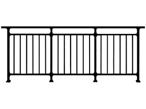 鋅鋼陽(yáng)臺(tái)欄桿